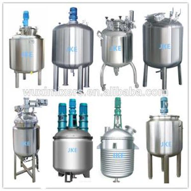 Emulsifikatsiya nasosi bo'lgan saqlash idishi