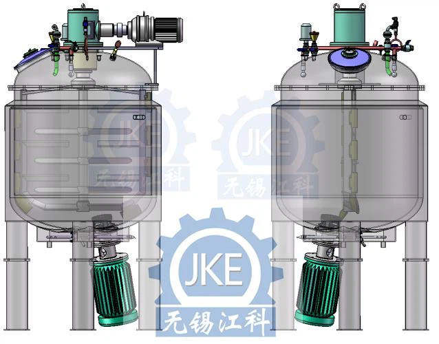 Liquid Mixing Tank Emulsifying Tank