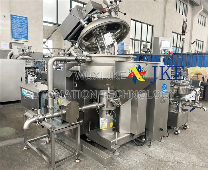 Homogenizer Mixer With Steam Heating