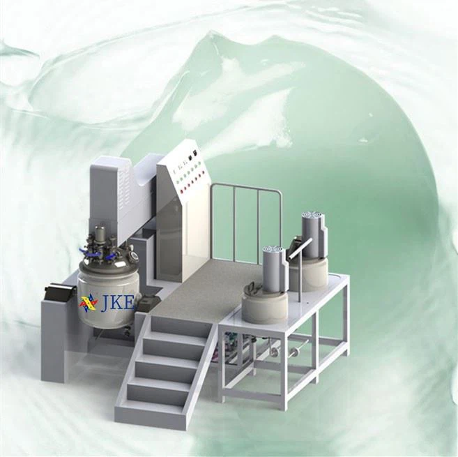 Vacuum Homogenizer Mixer With Emulsification Pump